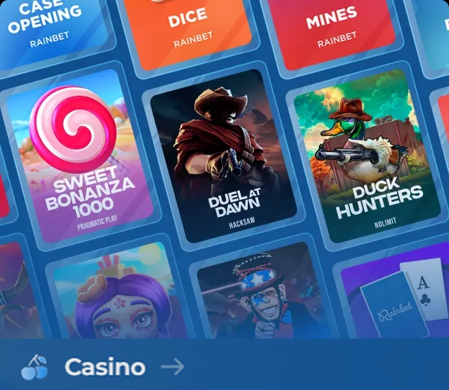 Rainbet Bonus Australia - Casino
